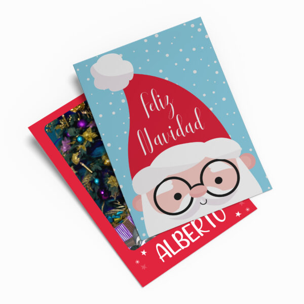 Postal Papa Noel modelo 5