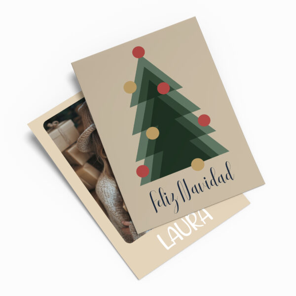 postal de navidad modelo 5